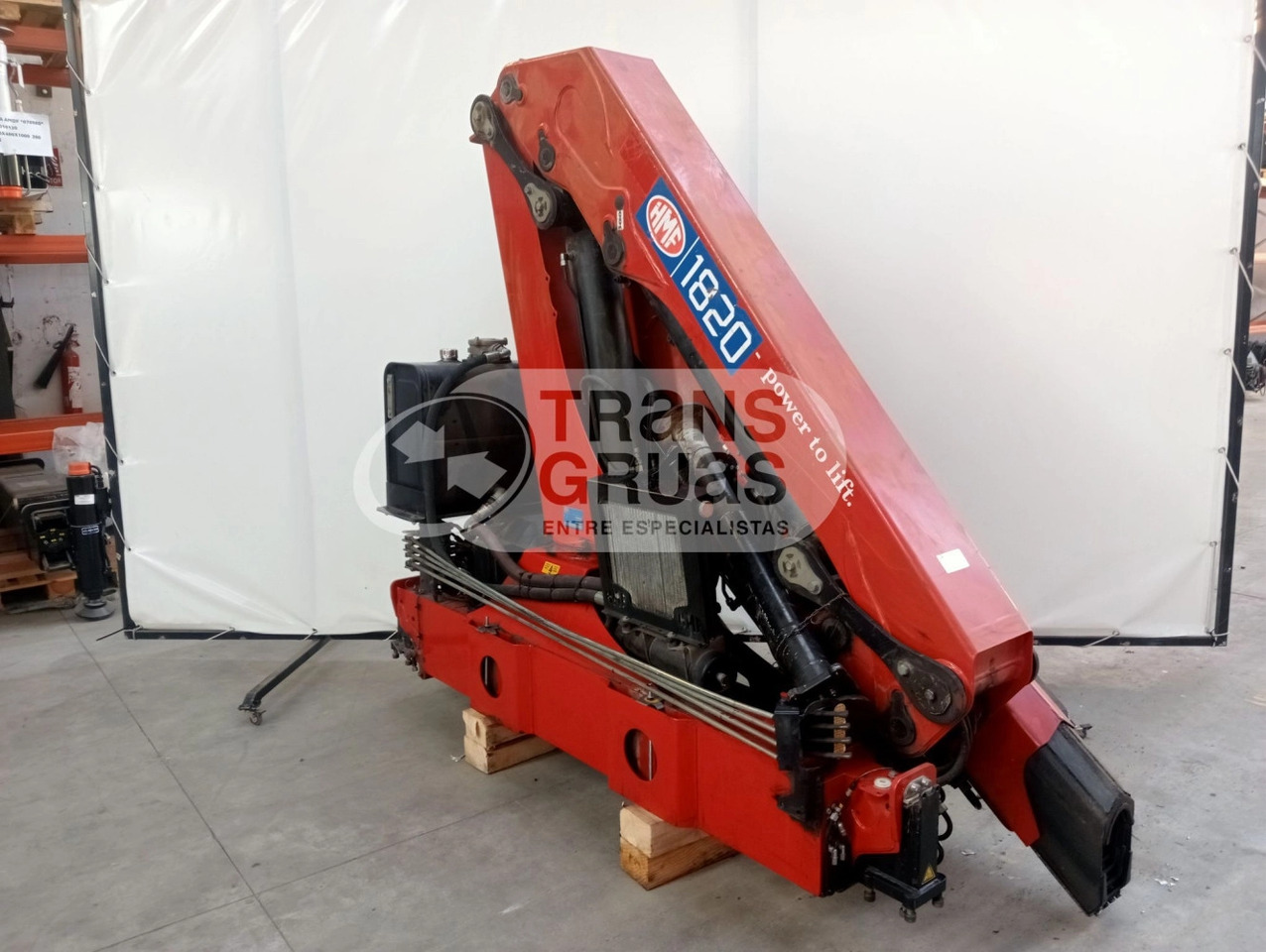 Grúa HMF 1820-K5 - Loader crane for Truck: picture 3 Grúa HMF 1820-K5 - Loader crane for Truck: picture 3
