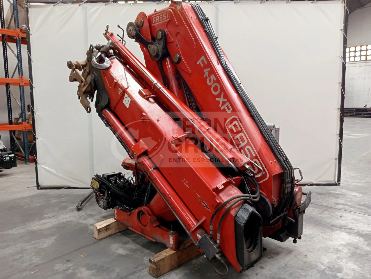 Grúa hidráulica Fassi F450AXP.27 - Loader crane: picture 2 Grúa hidráulica Fassi F450AXP.27 - Loader crane: picture 2