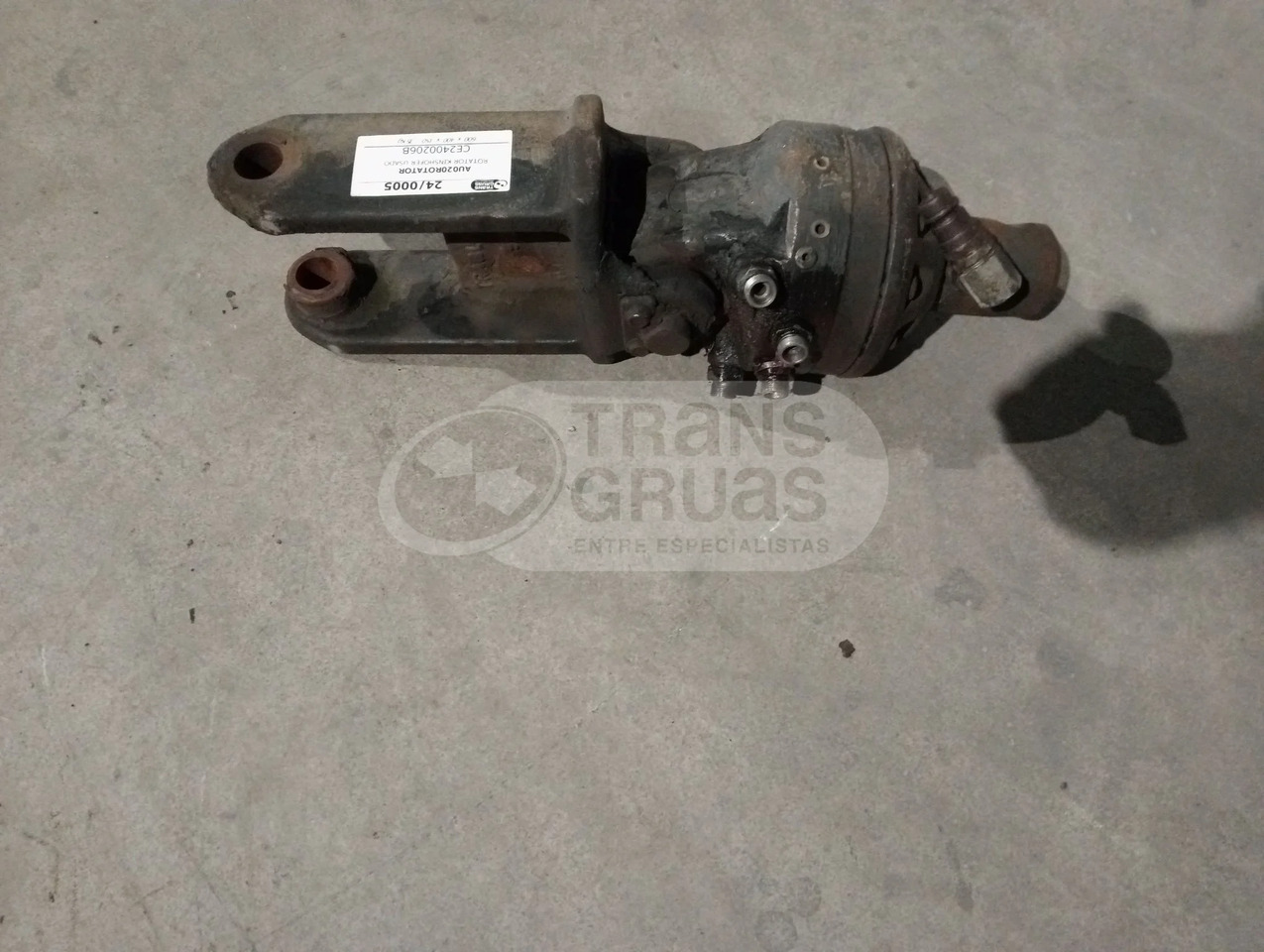 Rotator Kinshofer ocasión 4.500 Kg - Spare parts for Loader crane: picture 1 Rotator Kinshofer ocasión 4.500 Kg - Spare parts for Loader crane: picture 1