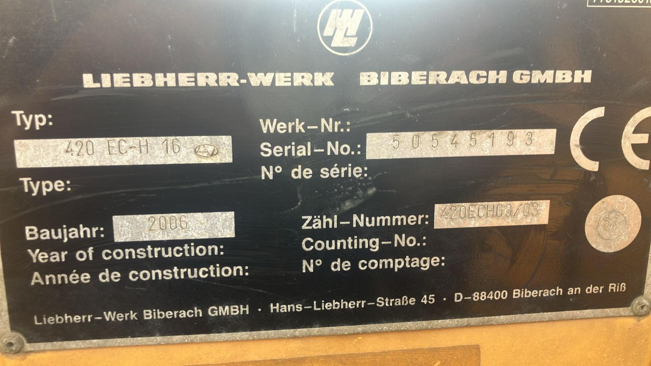 Liebherr 420 EC-H 16 - Tower crane: picture 2 Liebherr 420 EC-H 16 - Tower crane: picture 2
