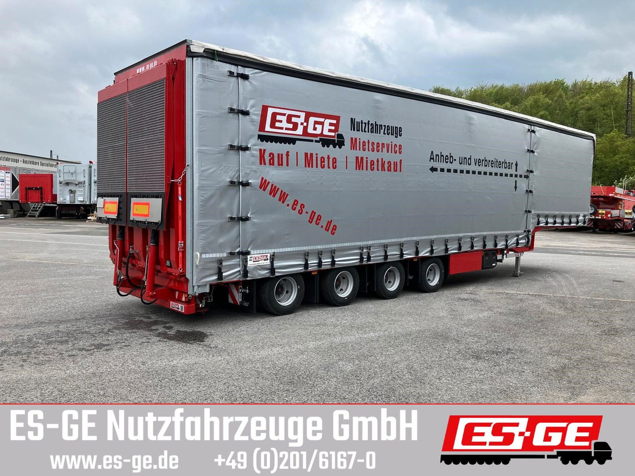 Dinkel 4-Achs-Jumbotieflader - doppelte Rampen Dinkel 4-Achs-Jumbotieflader - doppelte Rampen - Low loader semi-trailer: picture 1 Dinkel 4-Achs-Jumbotieflader - doppelte Rampen Dinkel 4-Achs-Jumbotieflader - doppelte Rampen - Low loader semi-trailer: picture 1
