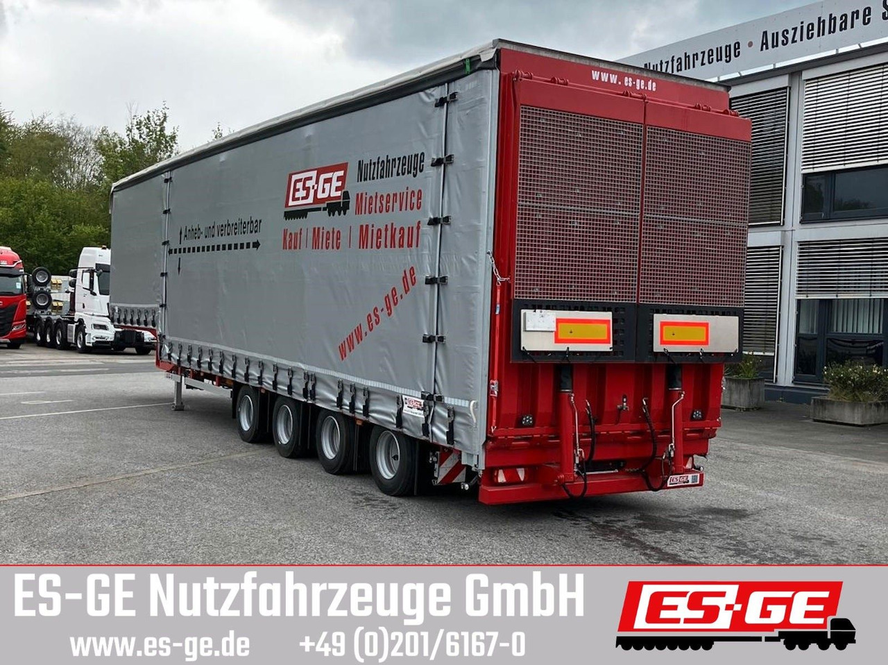 Dinkel 4-Achs-Jumbotieflader - doppelte Rampen Dinkel 4-Achs-Jumbotieflader - doppelte Rampen - Low loader semi-trailer: picture 2 Dinkel 4-Achs-Jumbotieflader - doppelte Rampen Dinkel 4-Achs-Jumbotieflader - doppelte Rampen - Low loader semi-trailer: picture 2