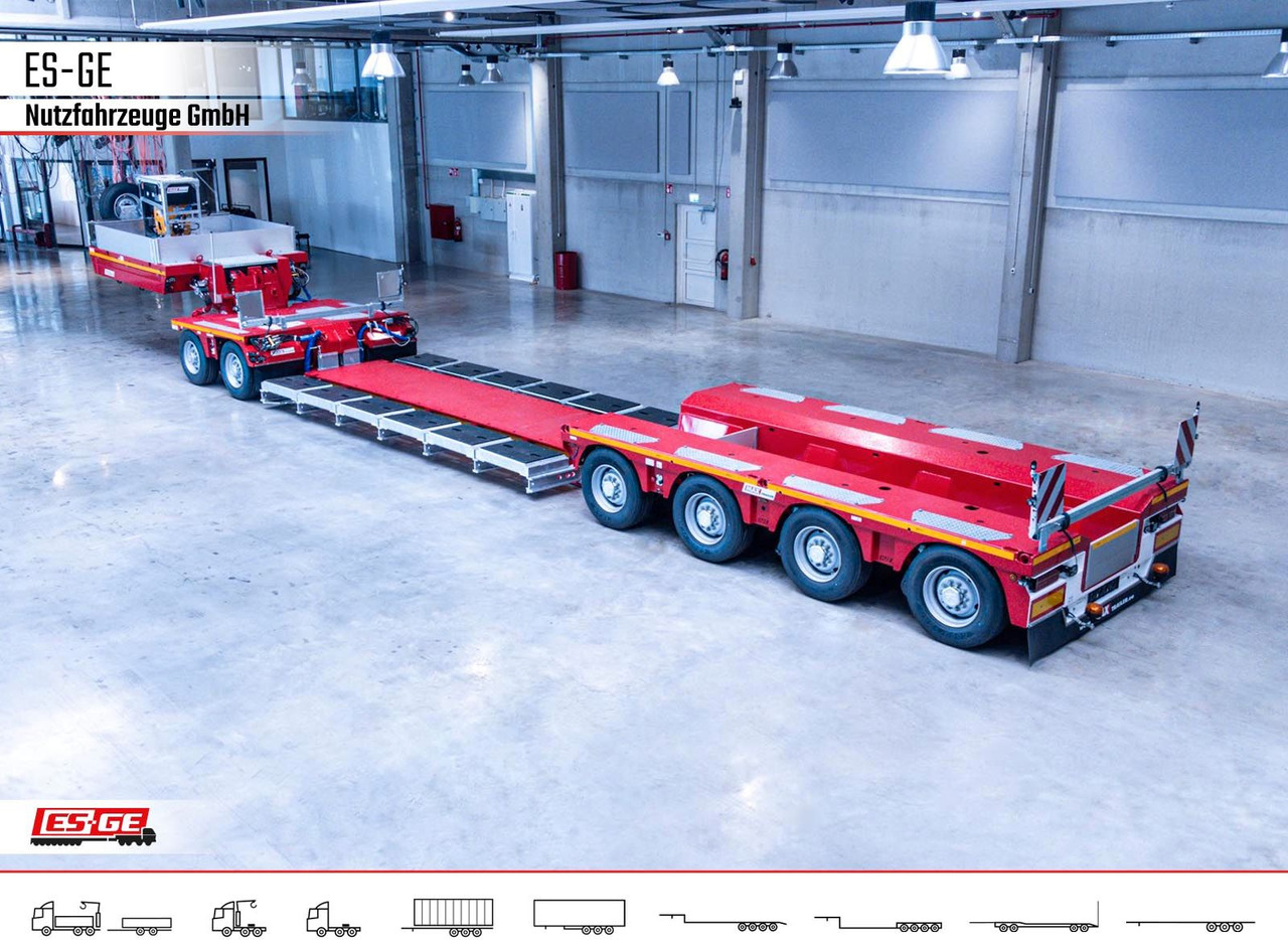 Faymonville MAX 710 Tiefbett 2+4 PA - Low loader semi-trailer: picture 1 Faymonville MAX 710 Tiefbett 2+4 PA - Low loader semi-trailer: picture 1