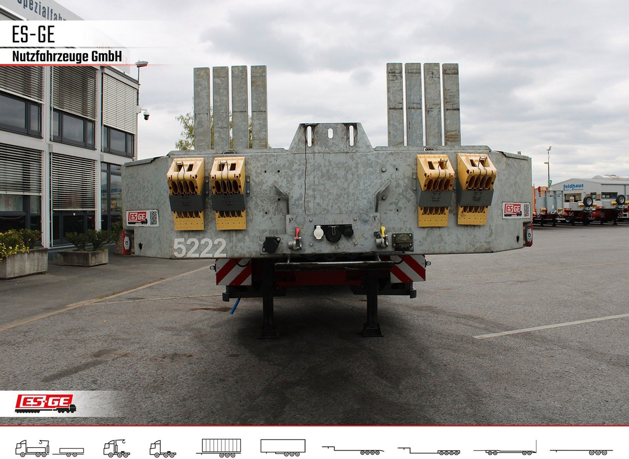 Low loader semi-trailer Faymonville MAX Trailer MAX100 Semi-Tieflader Radmulden: picture 9