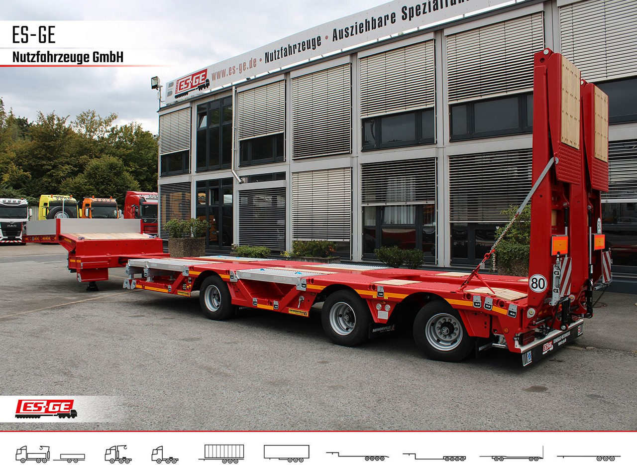 Faymonville Multimax Satteltieflader (1+2) - nachlaufgelenkt - Low loader semi-trailer: picture 1 Faymonville Multimax Satteltieflader (1+2) - nachlaufgelenkt - Low loader semi-trailer: picture 1