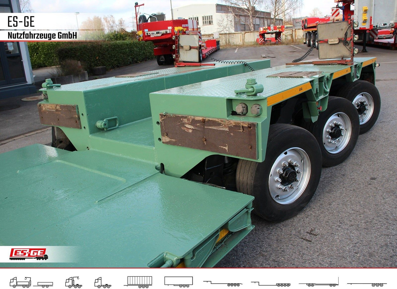 Goldhofer 3-Achs-Tiefbett 3x12 t - Low loader semi-trailer: picture 4 Goldhofer 3-Achs-Tiefbett 3x12 t - Low loader semi-trailer: picture 4