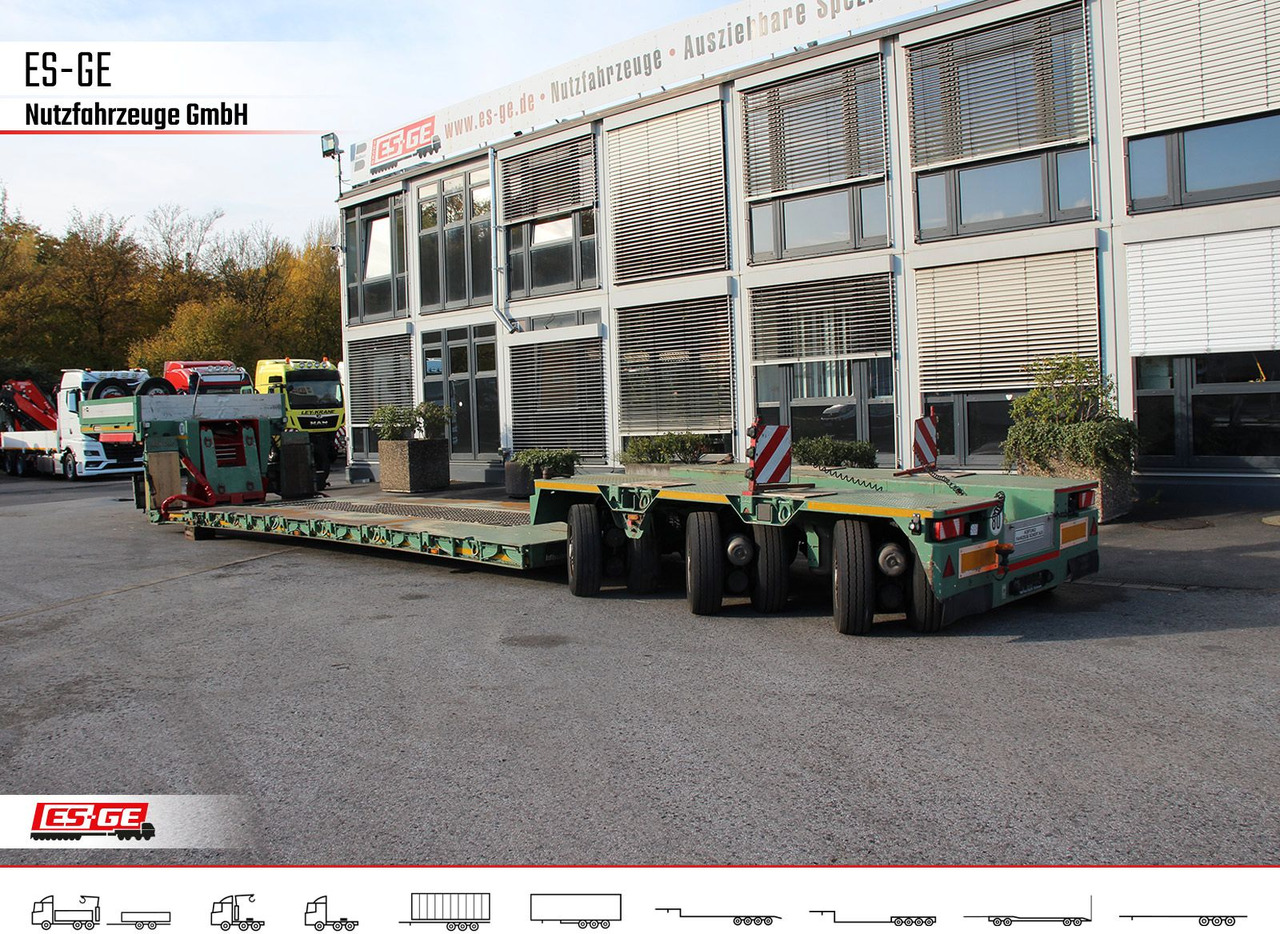 Goldhofer 3-Achs-Tiefbett 3x12 t - Low loader semi-trailer: picture 2 Goldhofer 3-Achs-Tiefbett 3x12 t - Low loader semi-trailer: picture 2