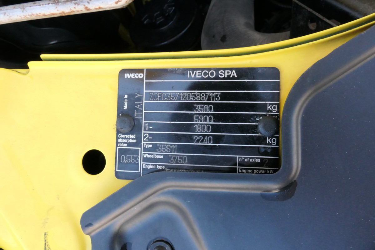 Box van IVECO Daily 35 S11 C30C AUTOMATIK KAMERA MAXI Regale D: picture 12