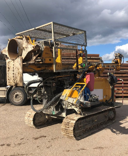 Klemm KR708-2 - Pile driver: picture 5 Klemm KR708-2 - Pile driver: picture 5