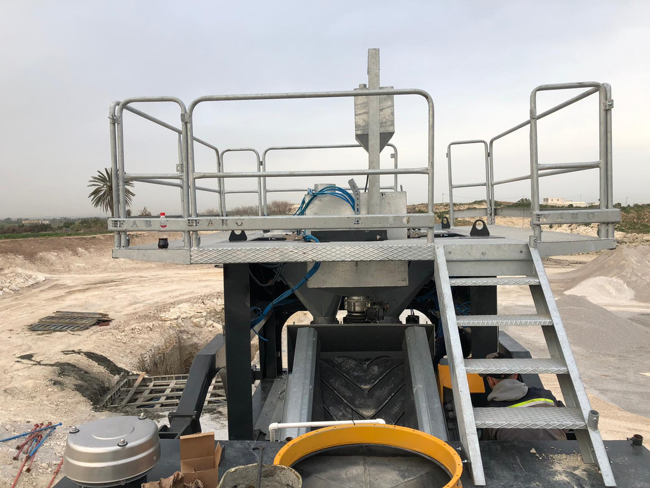 New Concrete plant FABO mobile concrete batching plant: picture 9