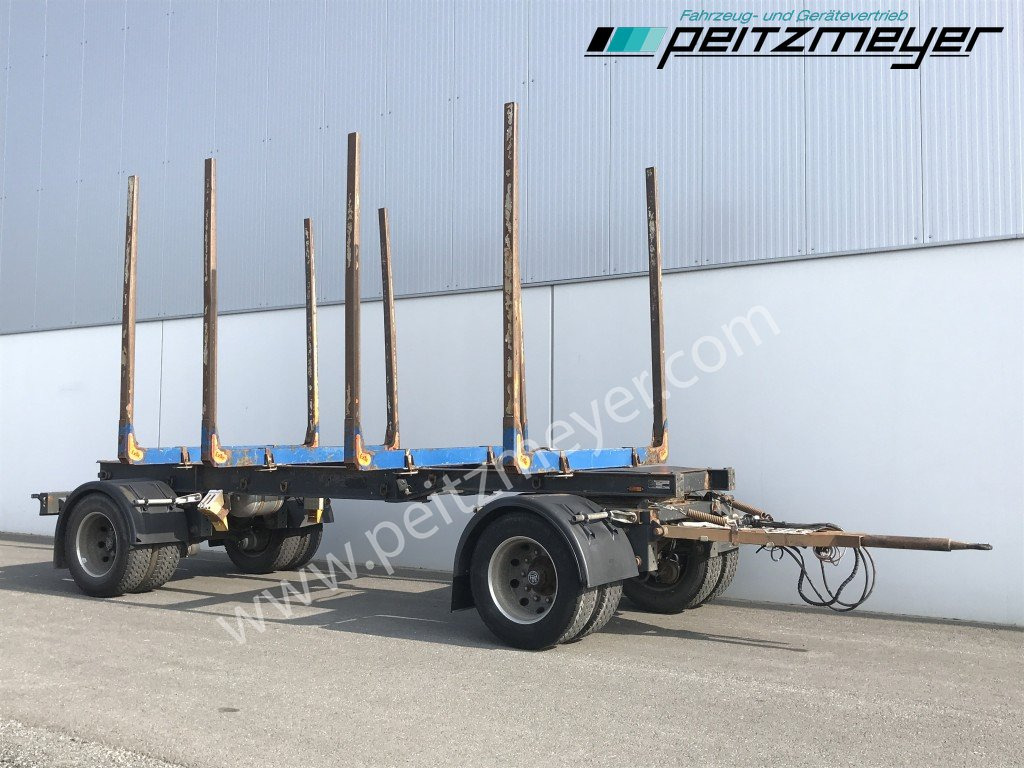 Krämer Kurzholzanhänger 20 t. Holzanhänger 4 Paar Exte Stahlrungen, Alcoa Alufelgen - Timber trailer: picture 3 Krämer Kurzholzanhänger 20 t. Holzanhänger 4 Paar Exte Stahlrungen, Alcoa Alufelgen - Timber trailer: picture 3