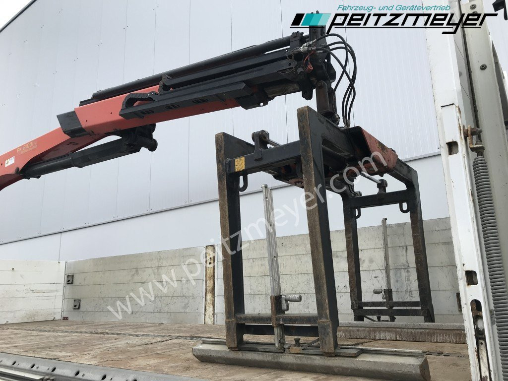 Dropside/ Flatbed truck, Crane truck MAN TGS 26.440 FL 6x2 Palfinger PK 21001 L Steinzange, EU 6, Lenkachse: picture 39