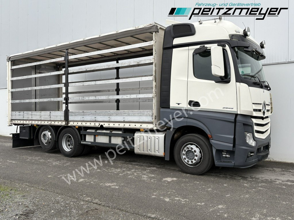 MERCEDES-BENZ Actros 2545 LL Pritsche, Klima, Standklima, PPC, EU 6 MP 4 - Edscha - Curtainsider truck: picture 2 MERCEDES-BENZ Actros 2545 LL Pritsche, Klima, Standklima, PPC, EU 6 MP 4 - Edscha - Curtainsider truck: picture 2