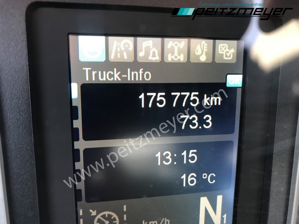 Refrigerator truck MERCEDES-BENZ Atego 1530 L Tiefkühlkoffer m. LBW, Thermoking T 1200 faltb. LBW 1,5 t., Seitentür, Trennwand: picture 9