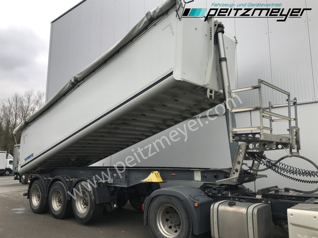 SCHMITZ 3 Achs Kippauflieger SKI24SL7.2 Verschleißboden 5mm neu Alu - Stahl, ca. 26 m³, Getreideschieber - Tipper semi-trailer: picture 3 SCHMITZ 3 Achs Kippauflieger SKI24SL7.2 Verschleißboden 5mm neu Alu - Stahl, ca. 26 m³, Getreideschieber - Tipper semi-trailer: picture 3