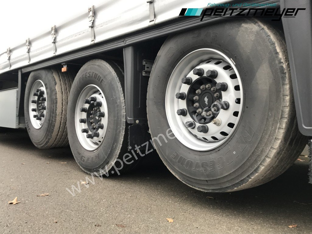 Curtainsider semi-trailer SCHMITZ SCS verzinkt, Edscha, 2 x Liftachse, Palettenk.: picture 14