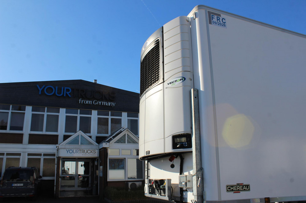 Refrigerator semi-trailer Chereau 1-Achs City Trailer CV 1550  Strom  Neuwertig: picture 7