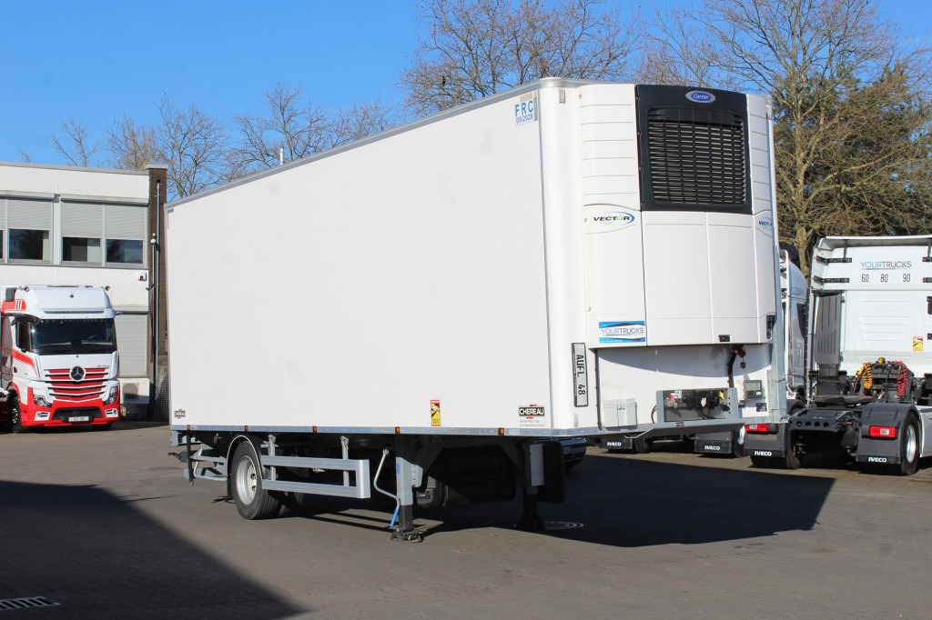 Refrigerator semi-trailer Chereau 1-Achs City Trailer CV 1550  Strom  Neuwertig: picture 11