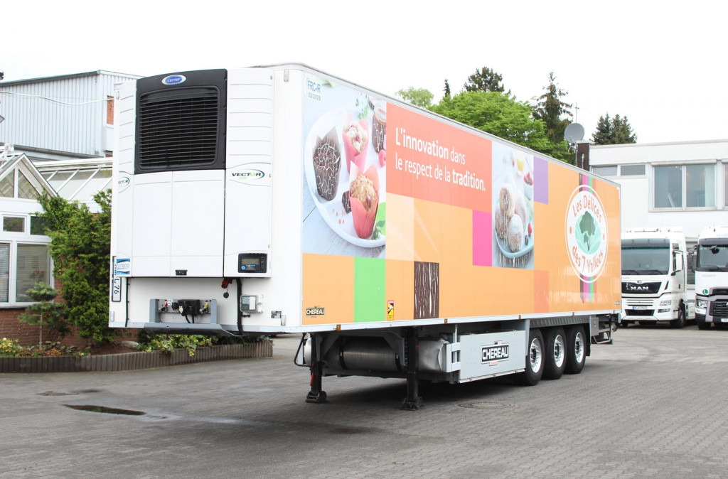 Chereau CV 1550 Strom 2,65h TW SAF Palletenkasten FRC - Refrigerator semi-trailer: picture 1 Chereau CV 1550 Strom 2,65h TW SAF Palletenkasten FRC - Refrigerator semi-trailer: picture 1