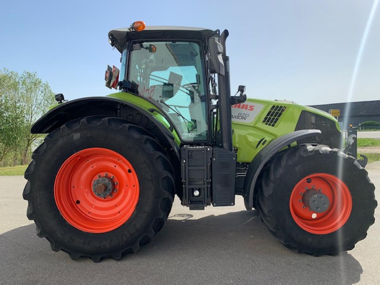 CLAAS Axion 870 CMATIC mit GPS S10, RTK, 3255 Bh - Farm tractor: picture 4 CLAAS Axion 870 CMATIC mit GPS S10, RTK, 3255 Bh - Farm tractor: picture 4