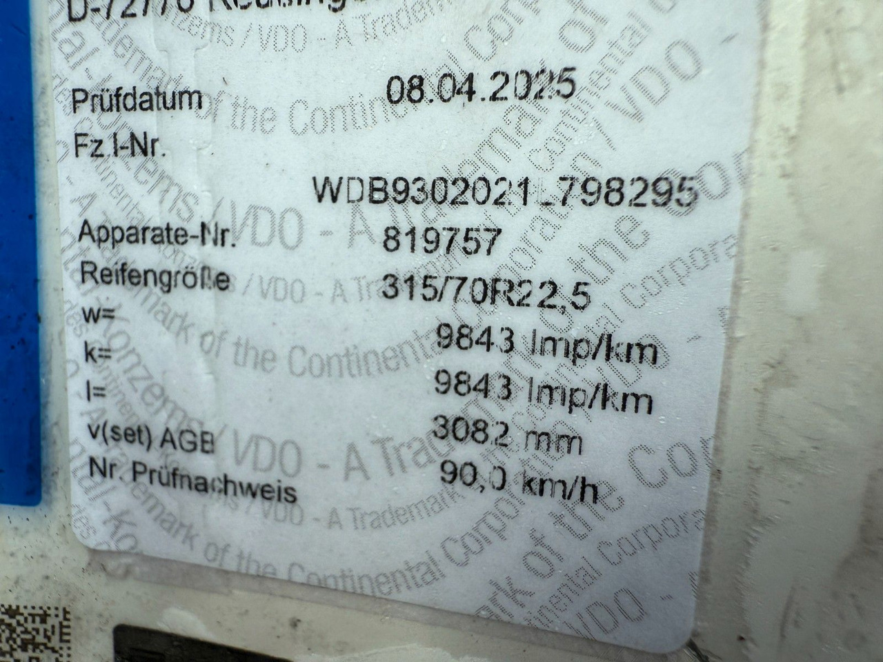 Garbage truck Mercedes-Benz Actros 2532 6x2 MP3 Faun Power Press 524: picture 16