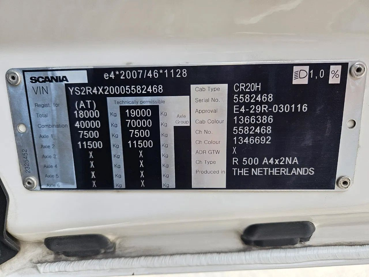 Tractor unit Scania R500 Standklima, Big Navi, Digit display, Full S: picture 10