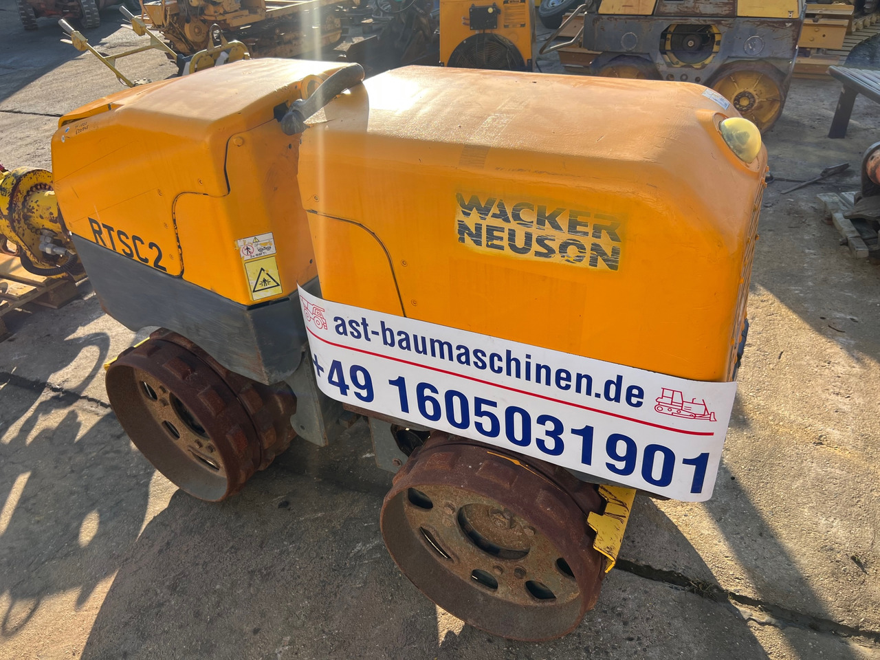 WACKER NEUSON RT82-SC 2 - Mini roller: picture 3 WACKER NEUSON RT82-SC 2 - Mini roller: picture 3