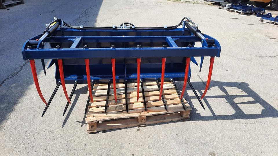 Krokodilgebiss Greifschaufel Frontlader Weidemann Hoflader Euro - Silage equipment: picture 2 Krokodilgebiss Greifschaufel Frontlader Weidemann Hoflader Euro - Silage equipment: picture 2