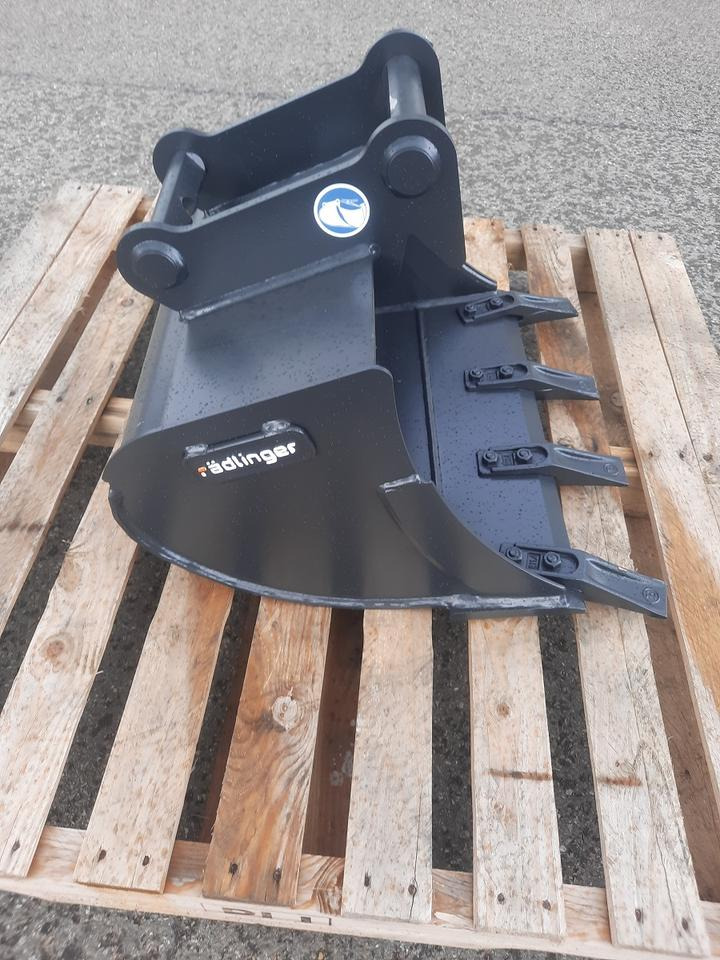 Rädlinger Tieflöffel 60 cm MS 01 Minibagger Bagger Lehnhoff - Excavator bucket: picture 1 Rädlinger Tieflöffel 60 cm MS 01 Minibagger Bagger Lehnhoff - Excavator bucket: picture 1