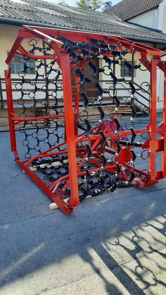 Wiesenegge 6 - 8m Wiesenstriegel Wiesenschleppe Traktor Egge - Chain harrow: picture 4 Wiesenegge 6 - 8m Wiesenstriegel Wiesenschleppe Traktor Egge - Chain harrow: picture 4