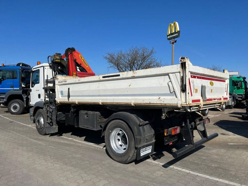 MAN TG-M 18.340 4x2 2-Achs Kipper Kran Palf. PK 130 - Tipper, Crane truck: picture 3 MAN TG-M 18.340 4x2 2-Achs Kipper Kran Palf. PK 130 - Tipper, Crane truck: picture 3
