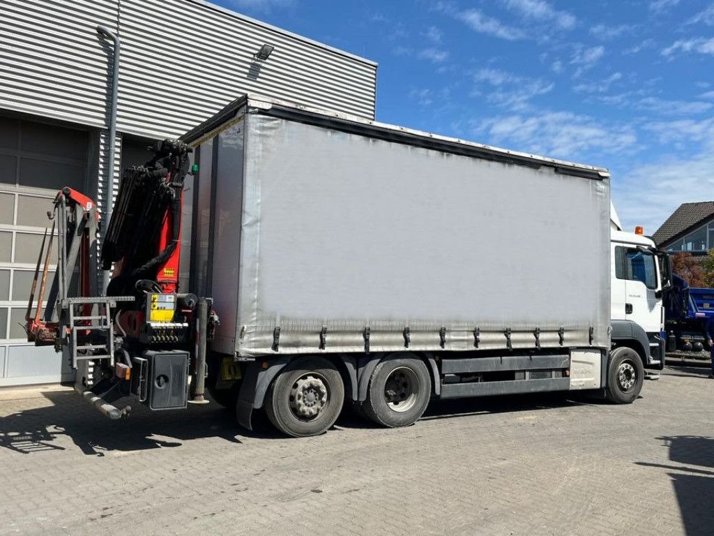 MAN TG-S 26.400 6x2-2 BL Pritsche Heckkran 5xhydr.Au - Crane truck: picture 4 MAN TG-S 26.400 6x2-2 BL Pritsche Heckkran 5xhydr.Au - Crane truck: picture 4