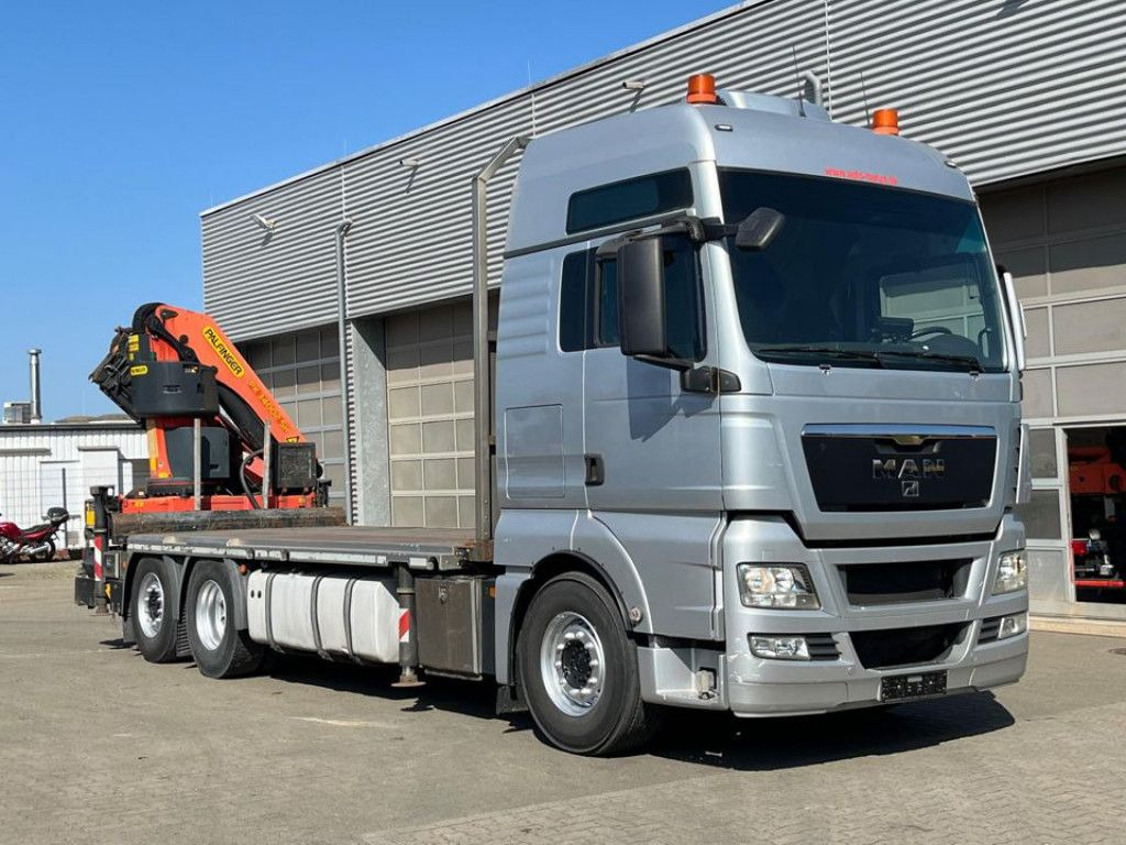 MAN TG-X 26.400 6x2 Pritsche Heckkran Palfinger 3400 - Dropside/ Flatbed truck, Crane truck: picture 2 MAN TG-X 26.400 6x2 Pritsche Heckkran Palfinger 3400 - Dropside/ Flatbed truck, Crane truck: picture 2