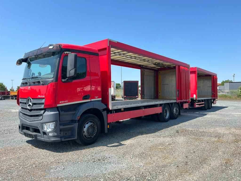 Mercedes-Benz Antos 2540 L 6x2 Pritsche LBW Mercedes-Benz Antos 2540 L 6x2 Pritsche LBW - Curtainsider truck: picture 2 Mercedes-Benz Antos 2540 L 6x2 Pritsche LBW Mercedes-Benz Antos 2540 L 6x2 Pritsche LBW - Curtainsider truck: picture 2