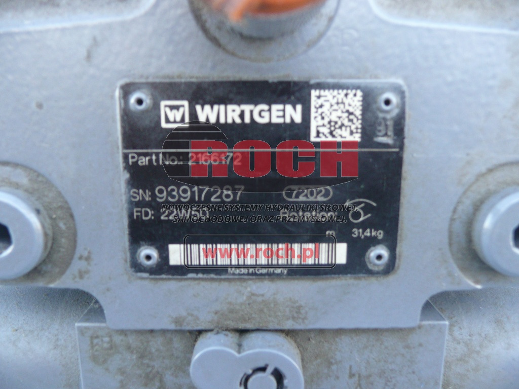 WIRTGEN 2166172 - Hydraulic pump: picture 2 WIRTGEN 2166172 - Hydraulic pump: picture 2