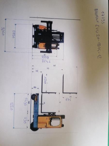 Baumann EVU 20-18/14-12 - 4-way reach truck: picture 3 Baumann EVU 20-18/14-12 - 4-way reach truck: picture 3