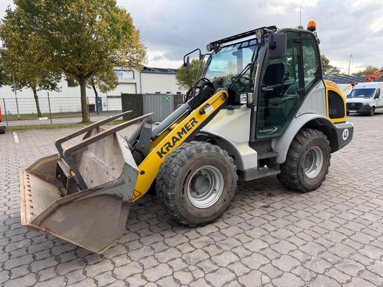Kramer 8085 Ecospeed, Bj. 16, 3700 BH, Schaufel, Gabel - Wheel loader: picture 1 Kramer 8085 Ecospeed, Bj. 16, 3700 BH, Schaufel, Gabel - Wheel loader: picture 1