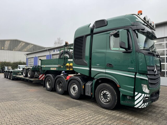 Faymonville STBZ-6VA Tieflader 4+2 Achse + Schwerlast *83 T - Low loader semi-trailer: picture 1 Faymonville STBZ-6VA Tieflader 4+2 Achse + Schwerlast *83 T - Low loader semi-trailer: picture 1