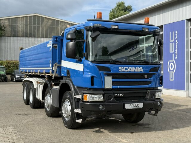 Scania P 410 8x4 Dreiseitenkipper DAUTEL - Tipper: picture 1 Scania P 410 8x4 Dreiseitenkipper DAUTEL - Tipper: picture 1