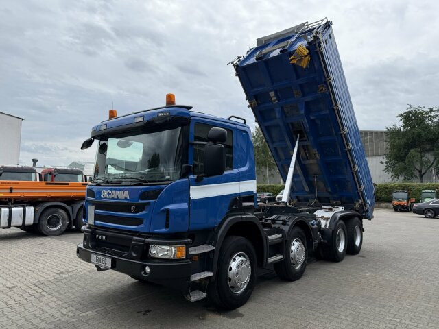 Scania P 410 8x4 Dreiseitenkipper DAUTEL - Tipper: picture 4 Scania P 410 8x4 Dreiseitenkipper DAUTEL - Tipper: picture 4