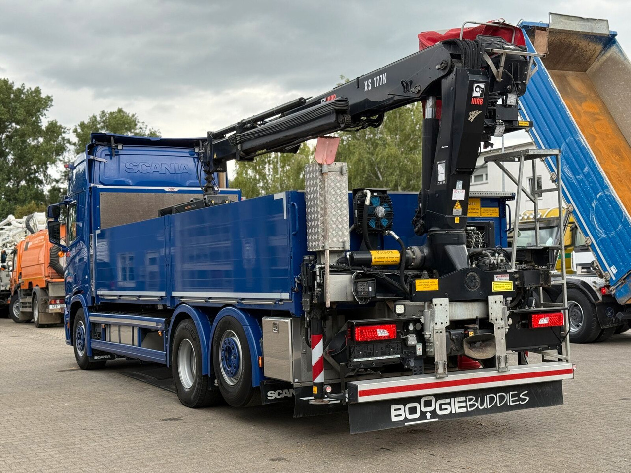 Scania R500 6x2 Pritsche mit Kran HIAB 177K PRO - Dropside/ Flatbed truck, Crane truck: picture 5 Scania R500 6x2 Pritsche mit Kran HIAB 177K PRO - Dropside/ Flatbed truck, Crane truck: picture 5