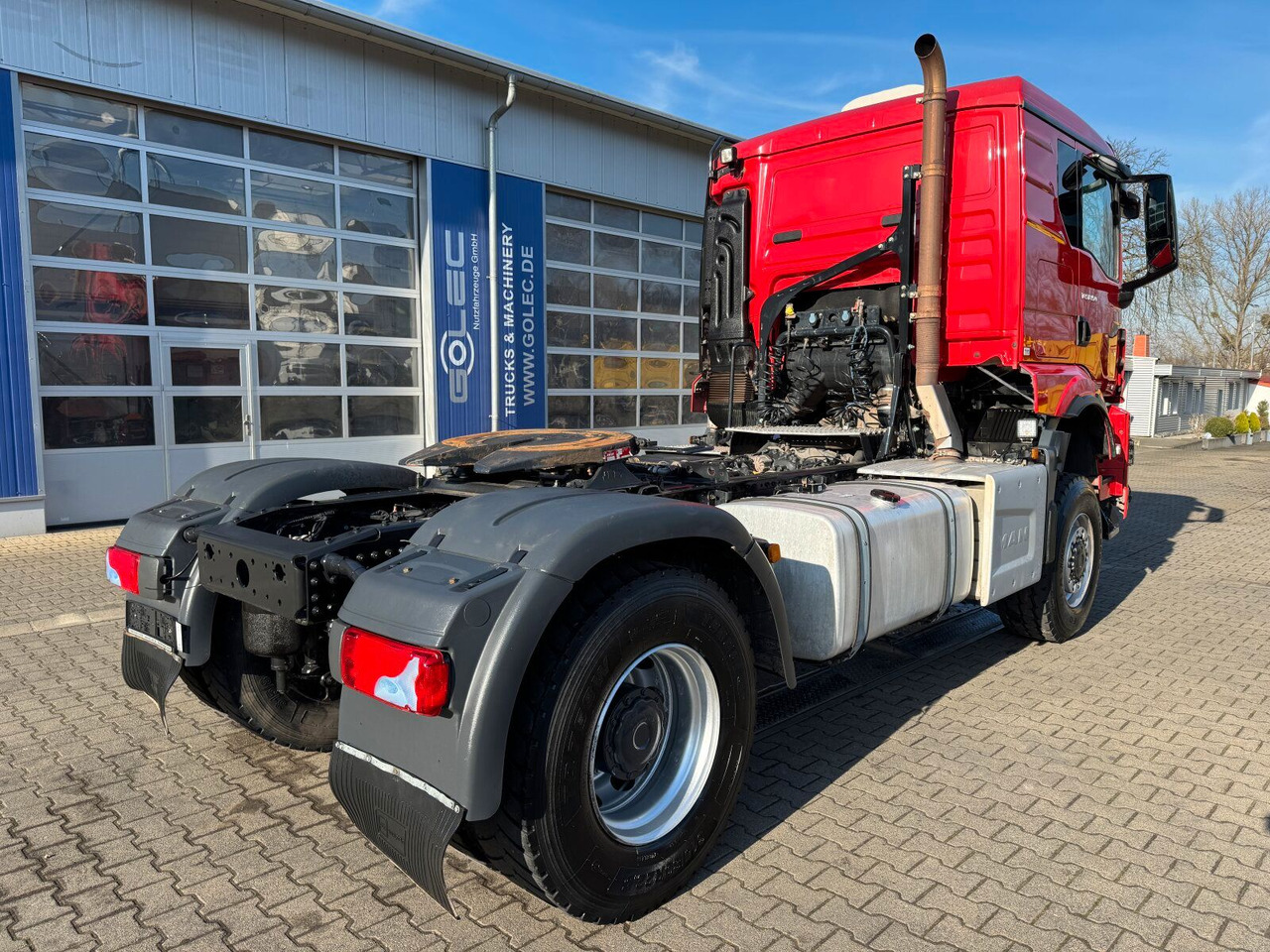 MAN TGS 18.510 4x4 SZM - Kipphyd. Blatt Luft Pritard - Tractor unit: picture 4 MAN TGS 18.510 4x4 SZM - Kipphyd. Blatt Luft Pritard - Tractor unit: picture 4