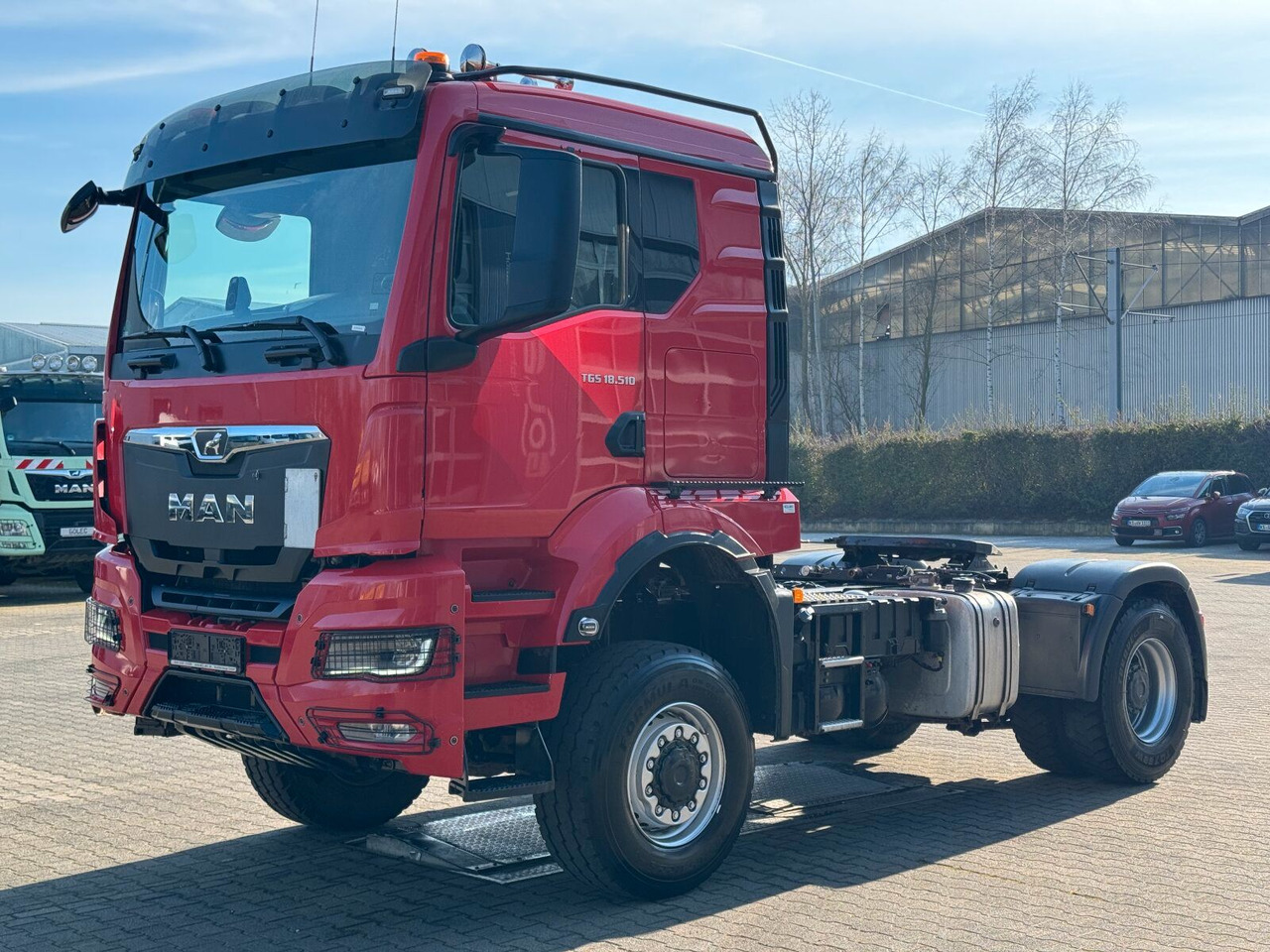 MAN TGS 18.510 4x4 SZM - Kipphyd. Blatt Luft Pritard - Tractor unit: picture 2 MAN TGS 18.510 4x4 SZM - Kipphyd. Blatt Luft Pritard - Tractor unit: picture 2