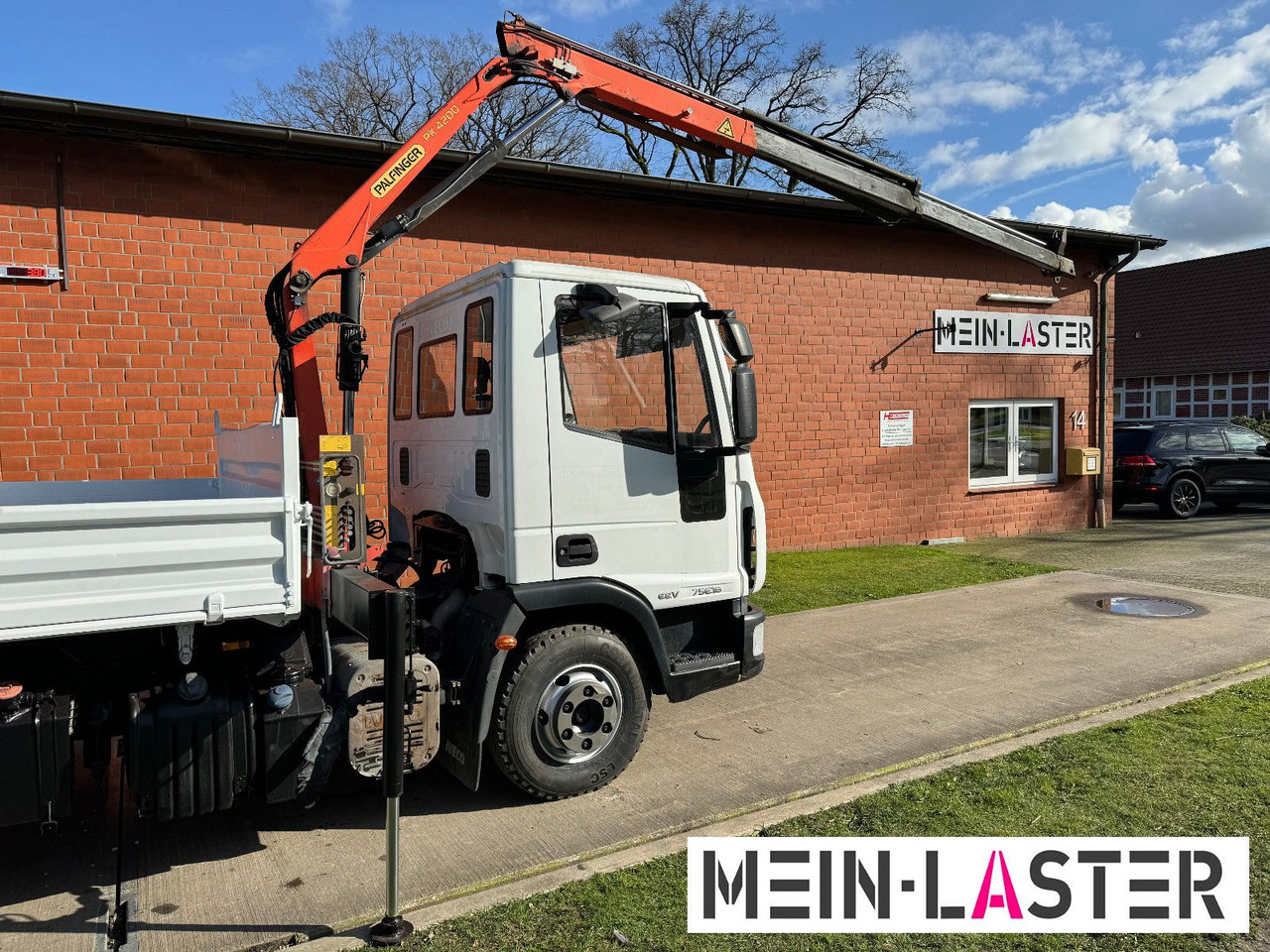 Tipper van Iveco ML75E16 3 S-Kipper Kran PK  9,4m-550 kg Greifer: picture 14