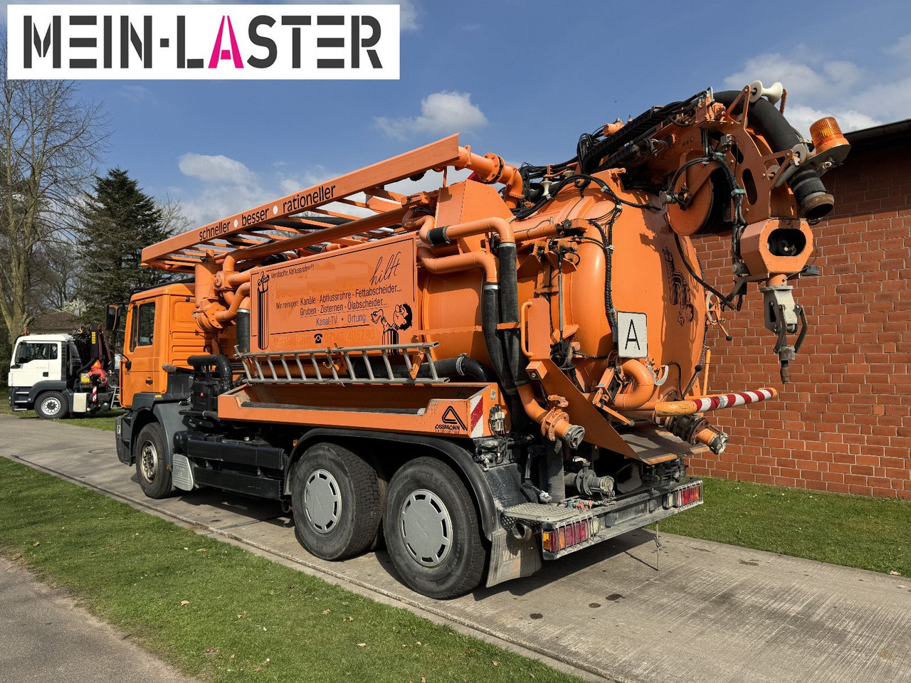 Lease a  MAN FE 410 Assmann Saug HD Spüler Recycling +  FB. MAN FE 410 Assmann Saug HD Spüler Recycling +  FB.: picture 6