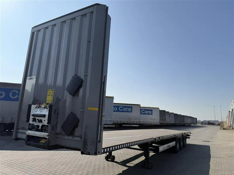Krone 2021 & 2022 mega P400 hupac flat - Closed box semi-trailer: picture 3 Krone 2021 & 2022 mega P400 hupac flat - Closed box semi-trailer: picture 3