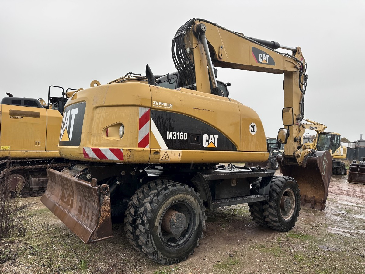 CATERPILLAR M 316 D full Hydr. Top Zustand German machine ! - Wheel excavator: picture 3 CATERPILLAR M 316 D full Hydr. Top Zustand German machine ! - Wheel excavator: picture 3