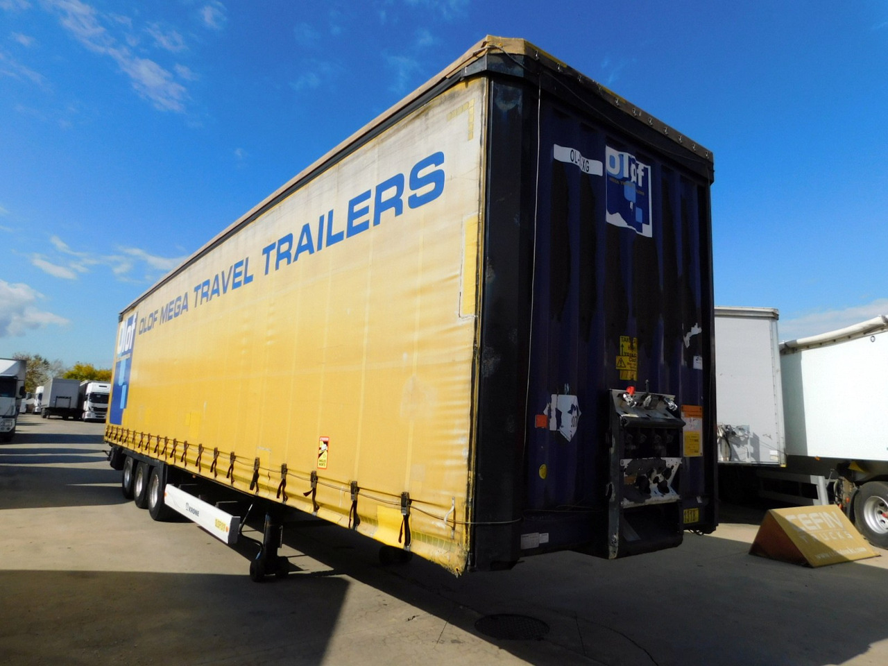 Krone Sd - Curtainsider semi-trailer: picture 2 Krone Sd - Curtainsider semi-trailer: picture 2