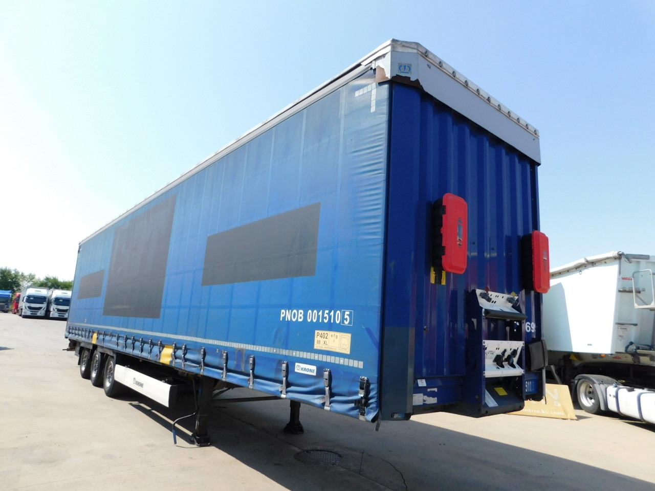 Krone Sd da06clnf - Curtainsider semi-trailer: picture 2 Krone Sd da06clnf - Curtainsider semi-trailer: picture 2