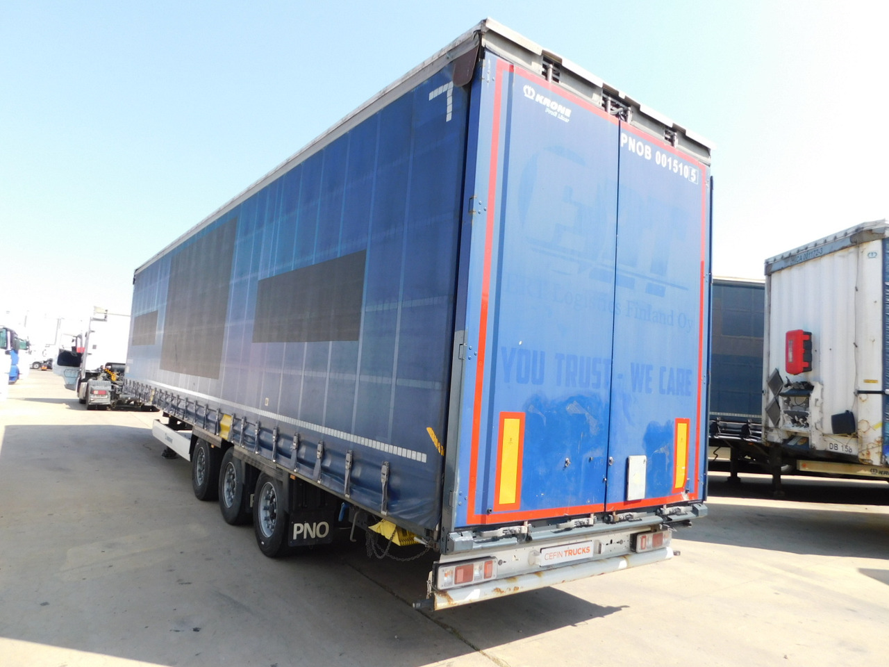 Krone Sd da06clnf - Curtainsider semi-trailer: picture 4 Krone Sd da06clnf - Curtainsider semi-trailer: picture 4